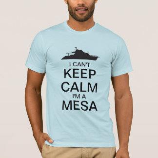 Gardez le T-shirt de canotage du calme |