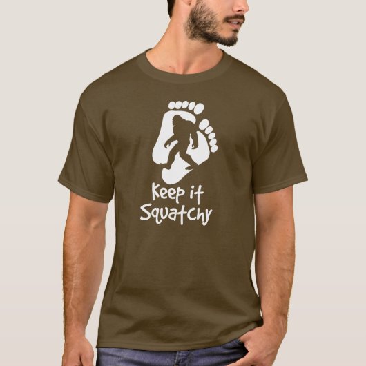Gardez-le T-shirt de Squatchy (Devant)