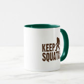 Gardez-le tasse de café de Squatchy (Devant droit)