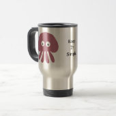 Gardez-le tasse simple de voyage de méduses (Devant gauche)