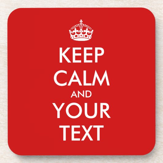 Gardez les dessous de verre calmes placent le (Devant)