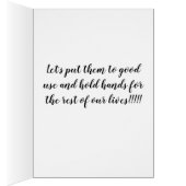 ***GARDEZ LES MAINS POUR TOUJOURS*** VOUS AIMER CA (Intérieur (Droit))