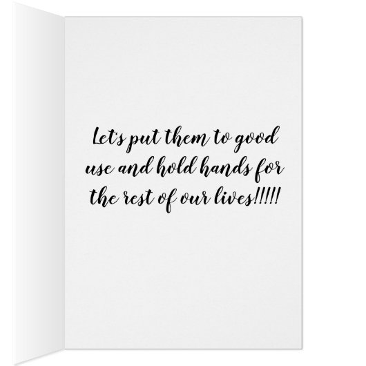 ***GARDEZ LES MAINS POUR TOUJOURS*** VOUS AIMER CA (Intérieur (Droit))