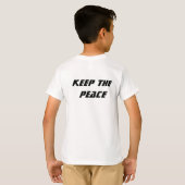 Gardez les t-shirts Peace (Dos entier)