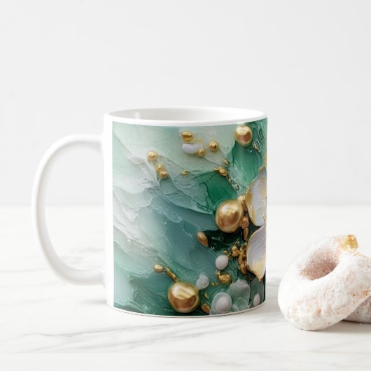 Gardez Mug ou Cadeau à quelqu'un que vous aimez! (Avec donut)