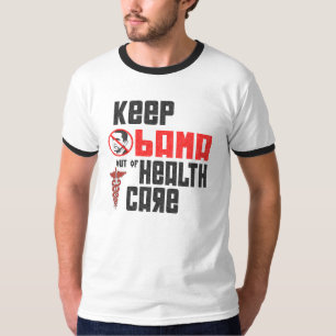 Gardez Obama hors du T-Shirt homme de soins de san