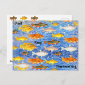 Gardez simplement nager - Une collection de carte  (Devant / Derrière)