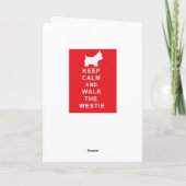 GARDEZ SON CALME & FAIS UN CALIN CARTE D'ANNIVERSA (Dos)