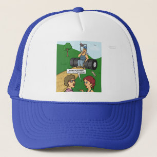 Gardez sur le casquette de Truckin