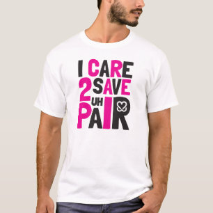 Gardez un sein "je T-shirt m'inquiète que 2 paire
