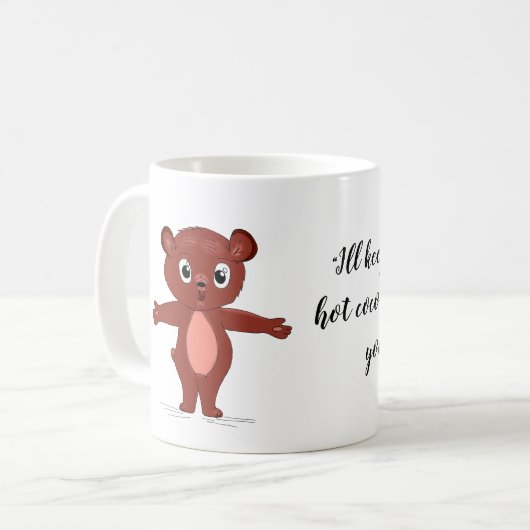 Gardez votre COCO en sécurité Bear Mug (Devant gauche)