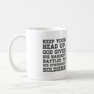 Gardez votre tête vers le haut de tasse !