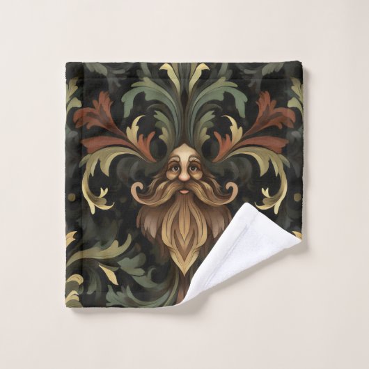 Gardien aux frontières lunaires (Gant de toilette)