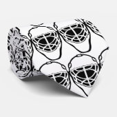 gardien de but-masque, cravate (Roulé)