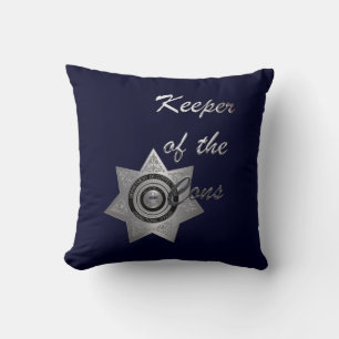 Gardien de Cons C.O Officier Coussin Silver