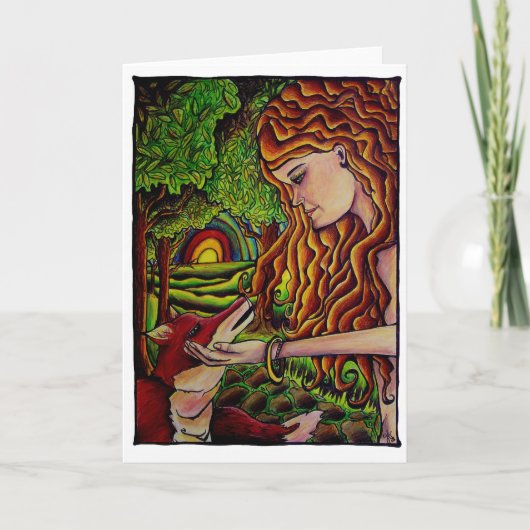 gardien de la carte de renard (Devant)