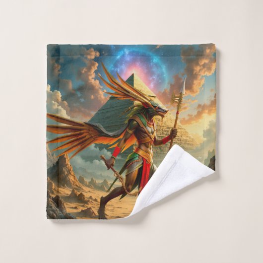Gardien de la Porte Céleste – Anubis (Gant de toilette)