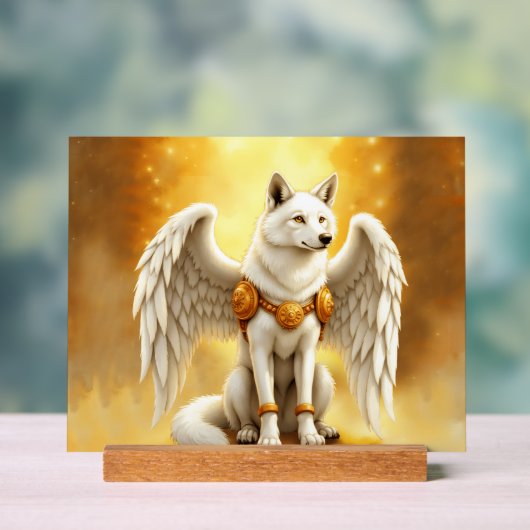 Gardien de l'Aube – Le Loup aux Ailes Blanches. (Neutre)