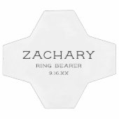 Gardien de porte-anneau Mariage customisé (Plat)