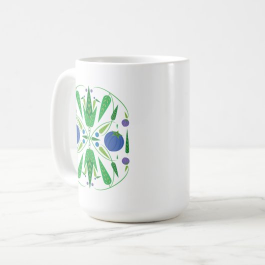 Gardien Des Blueberries 15oz. Mug (Devant gauche)