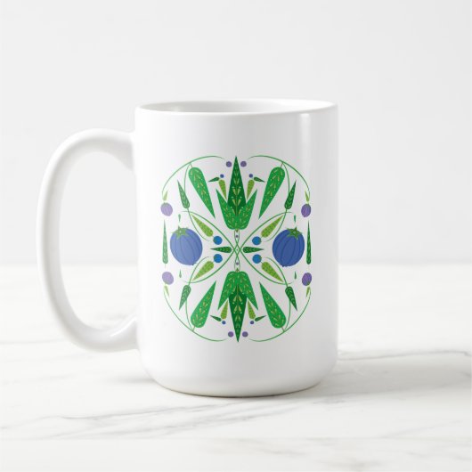 Gardien Des Blueberries 15oz. Mug (Gauche)