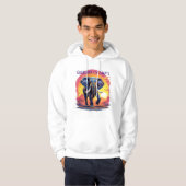 Gardien des géants - Sweat - shirt à capuche d'élé (Devant entier)