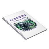 Gardien du Marais - Cahier à Spirale (Côté Droit)
