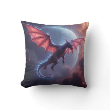 Gardien Majestueux : Oreiller Dragon Nébuleuse