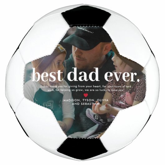 Gardien photo de meilleur papa jamais (Devant)