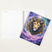 Gardiens au clair de lune – Lion cosmique.  (Devant avec enveloppe)