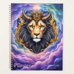 Gardiens au clair de lune – Lion cosmique.