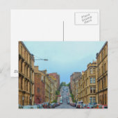 Gardner straatsteepest in Glasgow Briefkaart (Voorkant / Achterkant)