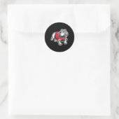 Gardner-Webb Running' Bulldogs Icon Ronde Sticker (Tas)