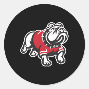 Gardner-Webb Running' Bulldogs Icon Ronde Sticker