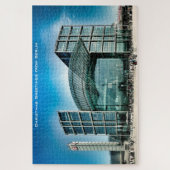 Gare centrale de Berlin Allemagne. Puzzle (Vertical)