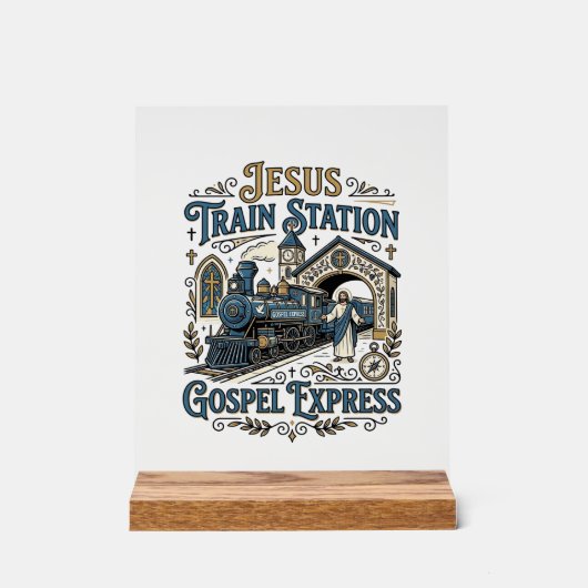 Gare de train Jésus Gospel Express Gare de train J (Recto)