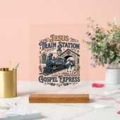 Gare de train Jésus Gospel Express Gare de train J (Mariage)