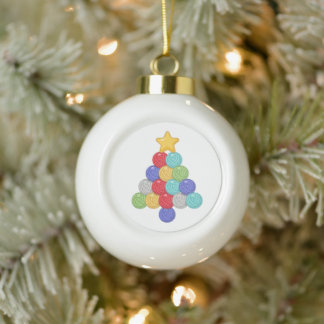 Garen Bal Kerstboom Breien Haken Liefhebber Keramische Bal Ornament
