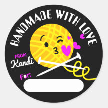 Garen kissy gezicht breien naalden handgemaakt doo