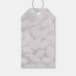 Garen streng textuur handgemaakte ambachten cadeaulabel