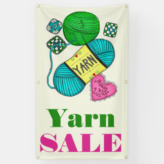 Garen Uitverkoop Spandoek
