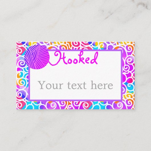 Garens Artistiek Kleurrijk Visitekaartje (Voorkant)