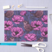 Garens in de tuin van de anemone tissuepapier (Craft)