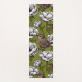 Garens in de witte anemontuin yogamat (Voorkant)