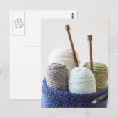 Garens mandje 1 briefkaart (Voorkant / Achterkant)