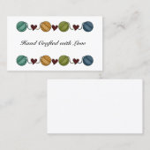 Garens, Visitekaartje hartgrens (Voorkant / Achterkant)