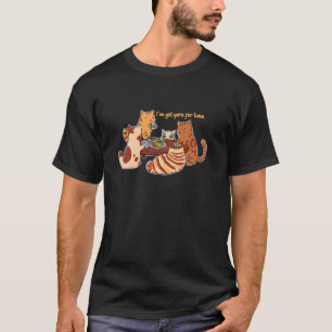 Garens Voor Tonijn Grappige Schattige Kat Katachti T-shirt