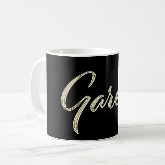 Gareth Name whitegold Tasse Teetasse (Devant gauche)