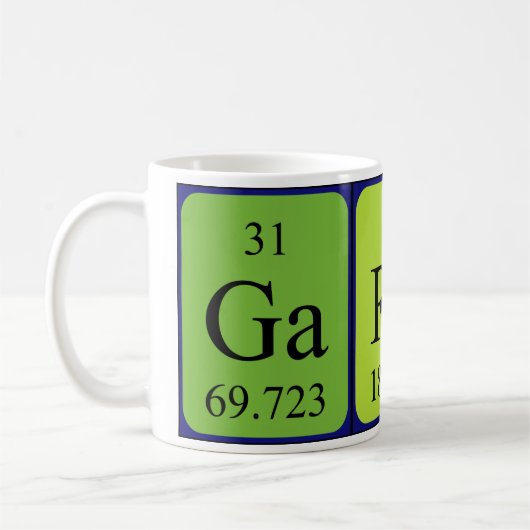 Gareth périodique nom mug (Gauche)