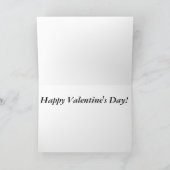 Garez la voiture Carte Saint-Valentin (Intérieur)